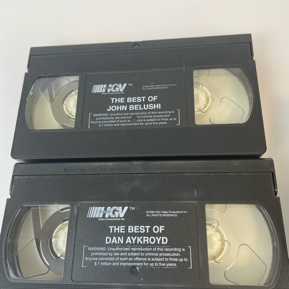 THE BEST OF SATURDAY NIGHT LIVE JOHN BELUSHI AND DAN AYKROYD 2 VHS TAPES - Picture 5 of 5